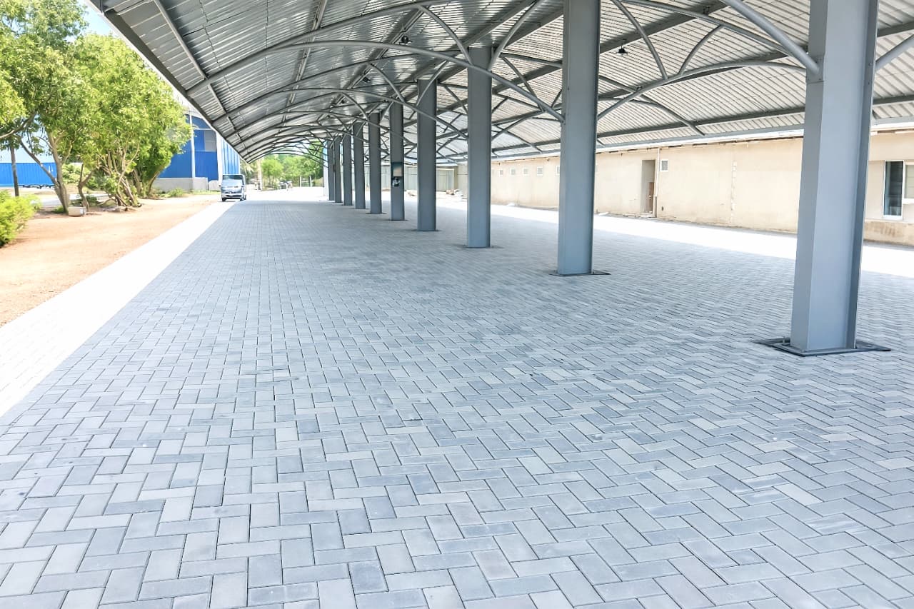 Covered Parking Paving